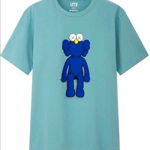 KAWS x Uniqlo Blue BFF Tee